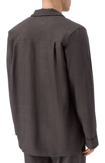 Пижама из хлопка и шерсти ZIMMERLI, арт. 4600-21001, фото 4