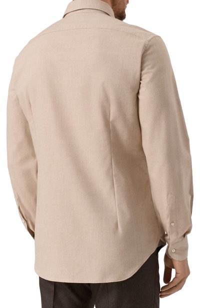 Рубашка из хлопка и кашемира CORNELIANI, арт. 26P156-2611629, фото 4