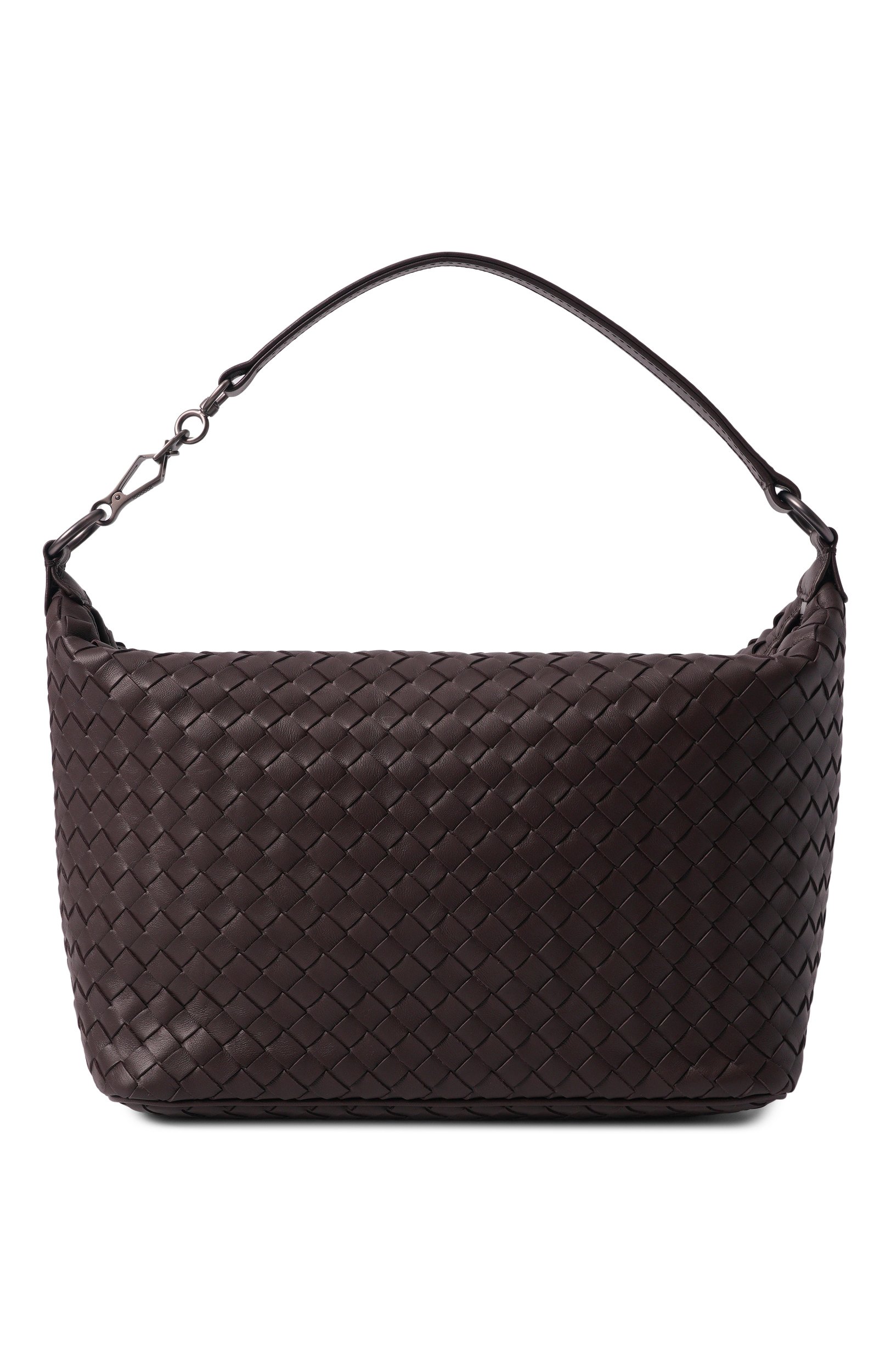 Сумка intrecciato medium BOTTEGA VENETA коричневого цвета по цене 178000 руб., арт. 239988/V3UN1, фото 1 Сумка intrecciato medium BOTTEGA VENETA, арт. 239988/V3UN1, фото 1