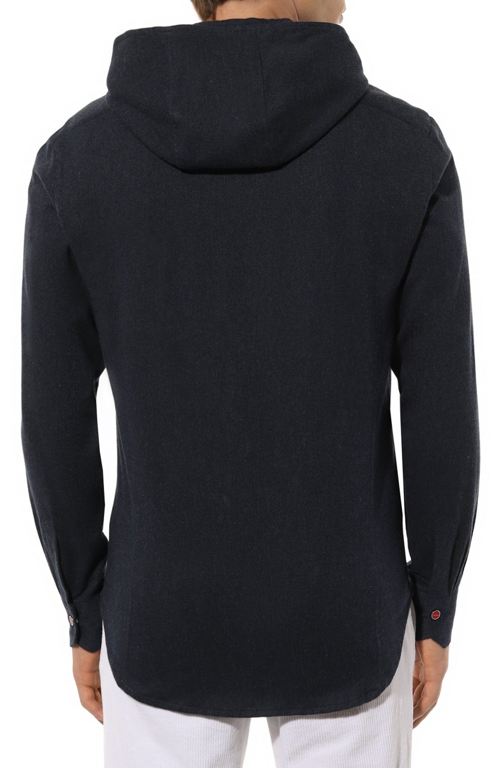 Хлопковая рубашка KITON, арт. UMCMARH0906114, фото 4