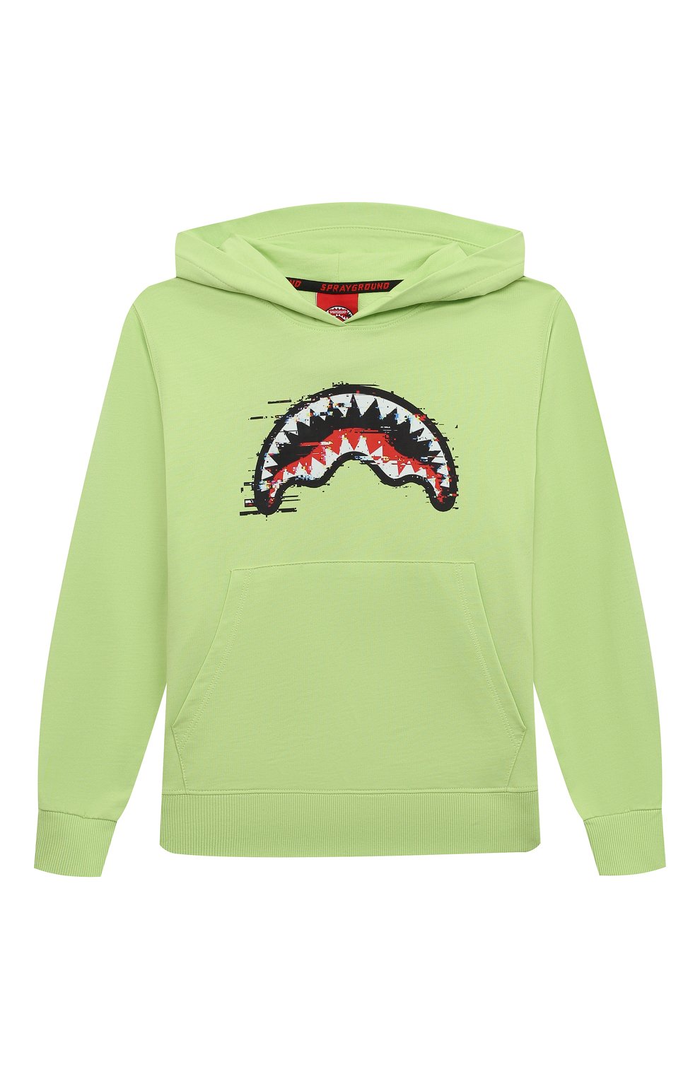 Хлопковое худи SPRAYGROUND, арт. SPY1022LIME, фото 1