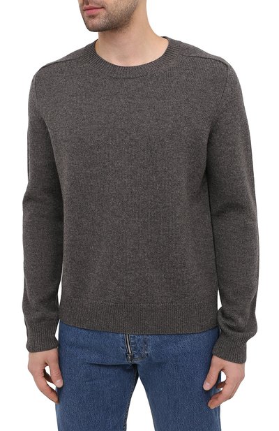 Шерстяной свитер BOTTEGA VENETA серого цвета по цене 95700 руб., арт. 648380/V0AM0, фото 3 Шерстяной свитер BOTTEGA VENETA, арт. 648380/V0AM0, фото 3