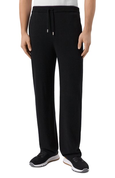 Кашемировые брюки MVST черного цвета по цене 230500 руб., арт. M25.1MM.K017/K003, фото 3 Кашемировые брюки MVST, арт. M25.1MM.K017/K003, фото 3