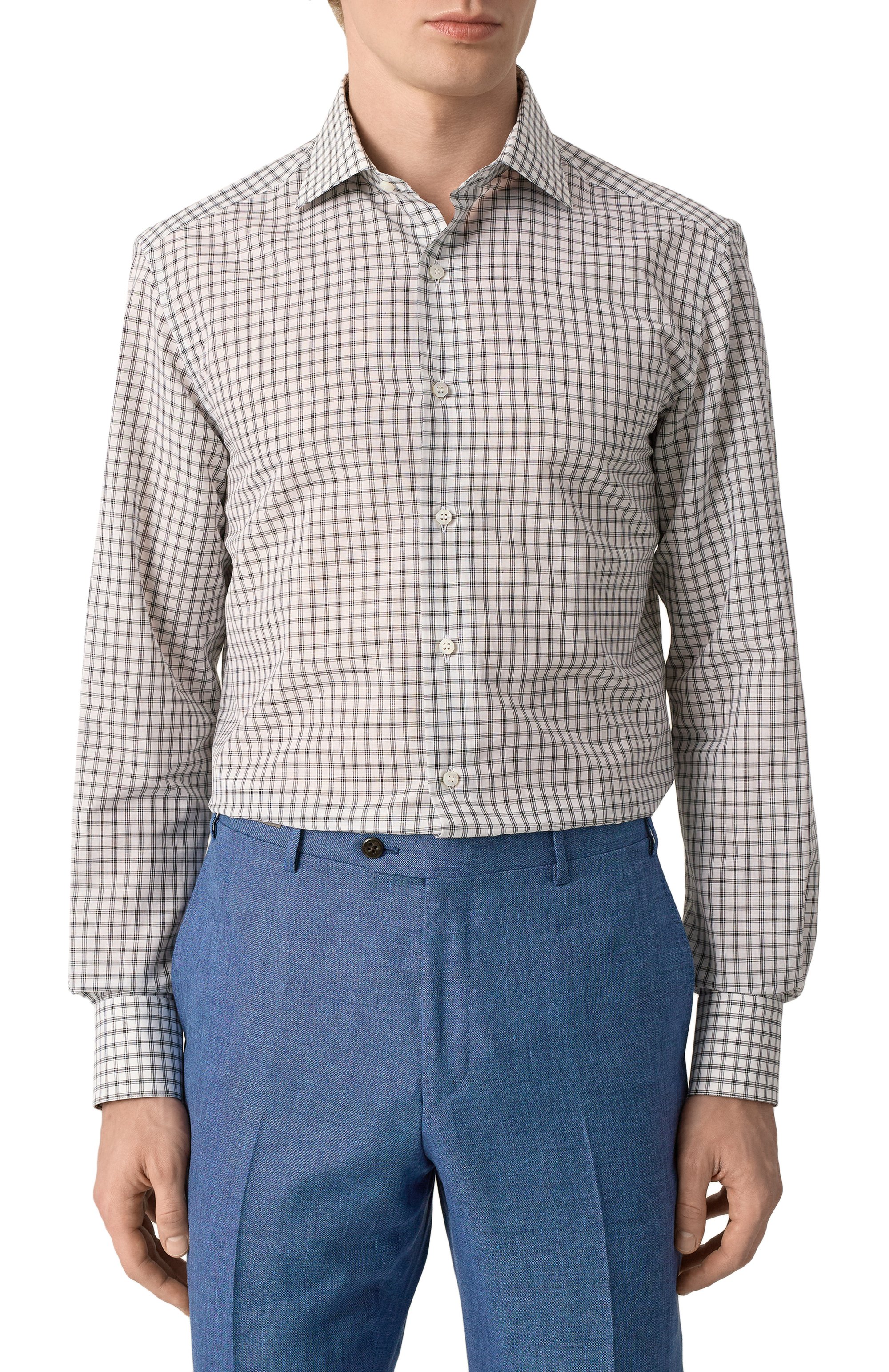 Сорочка из хлопка и льна STEFANO RICCI, арт. MC000540/R2975, фото 3