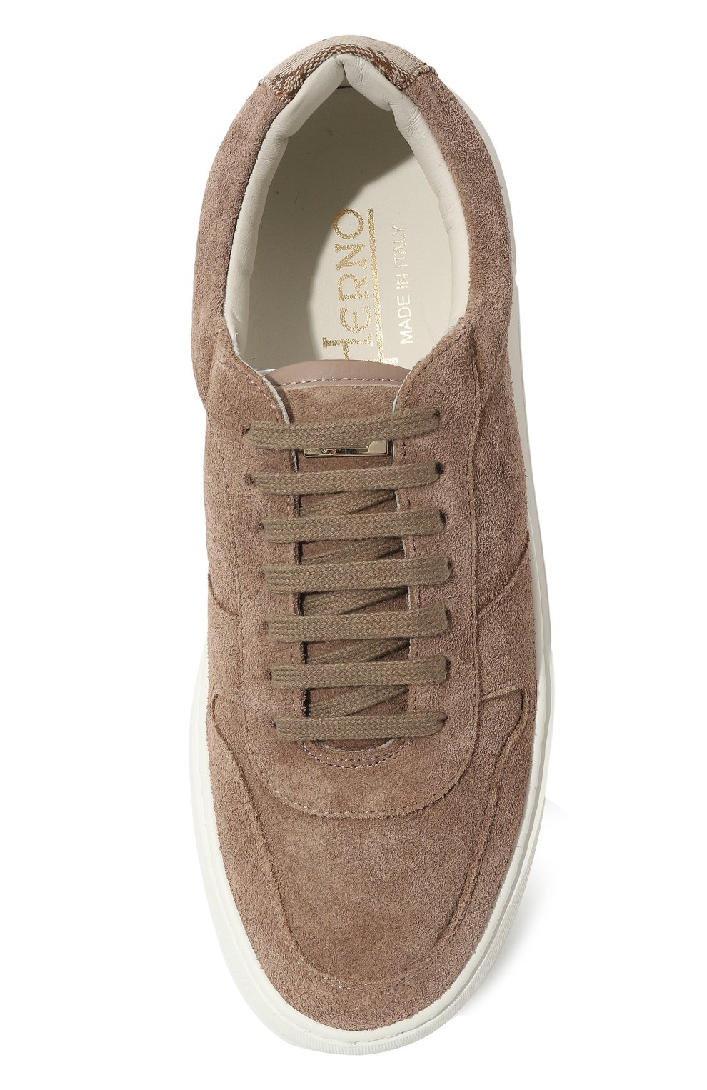 Замшевые кеды h monogram HERNO, арт. SH002DM/SH0E13, фото 6