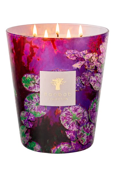 Свеча arty flowers water lily max 24 (3000g) BAOBAB, арт. 5415198528307