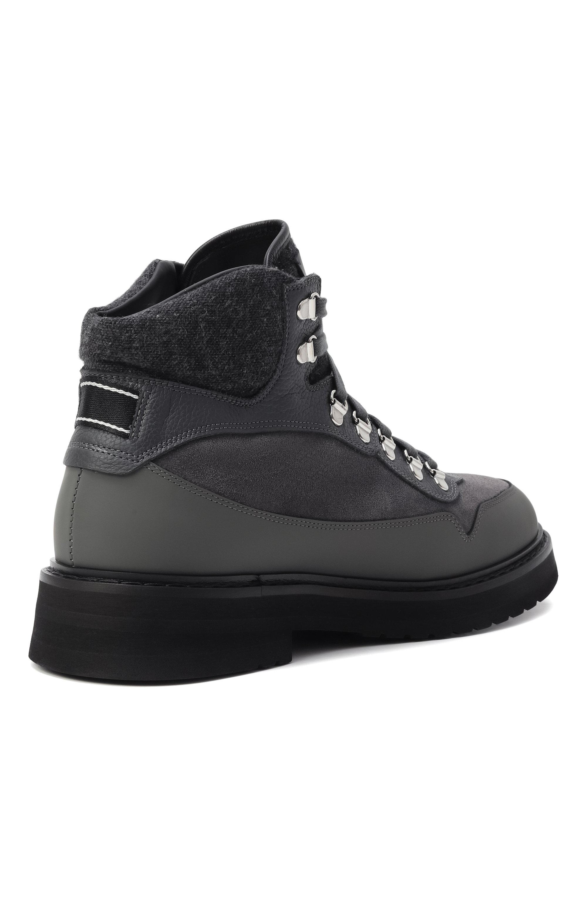 Кожаные хайкеры CAMERLENGO, арт. 16844/T0MSK M0NT0NE, фото 5