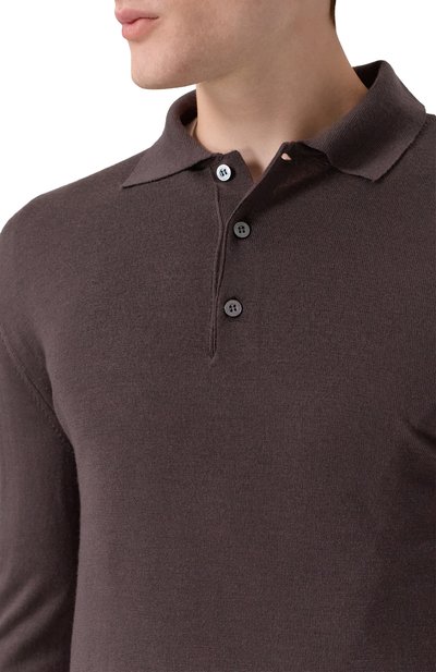 Шерстяное поло CANALI, арт. C0017/MK01149, фото 5
