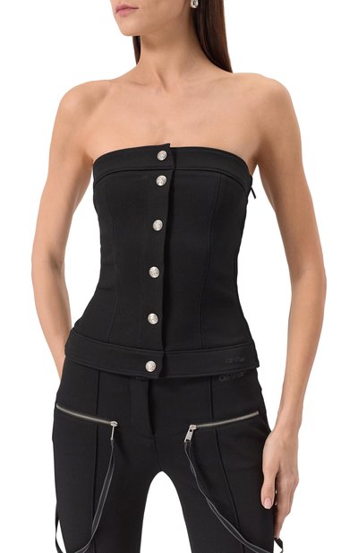 Топ-корсет OFF-WHITE, арт. 0WAD25TS25JER0011010, фото 3