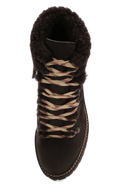 Замшевые ботинки eileen SEE BY CHLOÉ темно-серого цвета по цене 53750 руб., арт. SB31120A/08230, фото 5 Замшевые ботинки eileen SEE BY CHLOÉ, арт. SB31120A/08230, фото 5