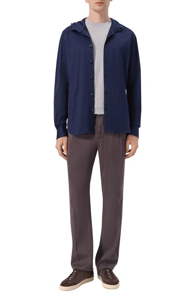 Мужская хлопковая рубашка KITON, арт. UMCMARH09665