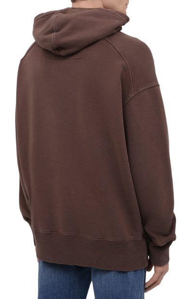 Хлопковое худи GIVENCHY коричневого цвета по цене 135500 руб., арт. BMJ0D53Y69, фото 4 Хлопковое худи GIVENCHY, арт. BMJ0D53Y69, фото 4