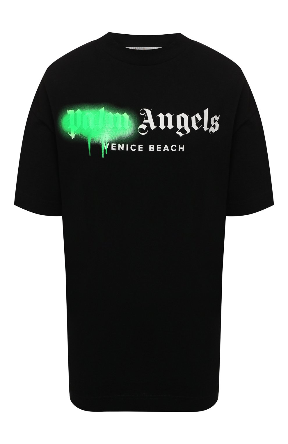 Хлопковая футболка PALM ANGELS, арт. PWAA039S21JER0021070, фото 1