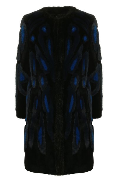 Женская шуба из кролика и норки ZUHAIR MURAD, арт. CTP20608/MIRX001