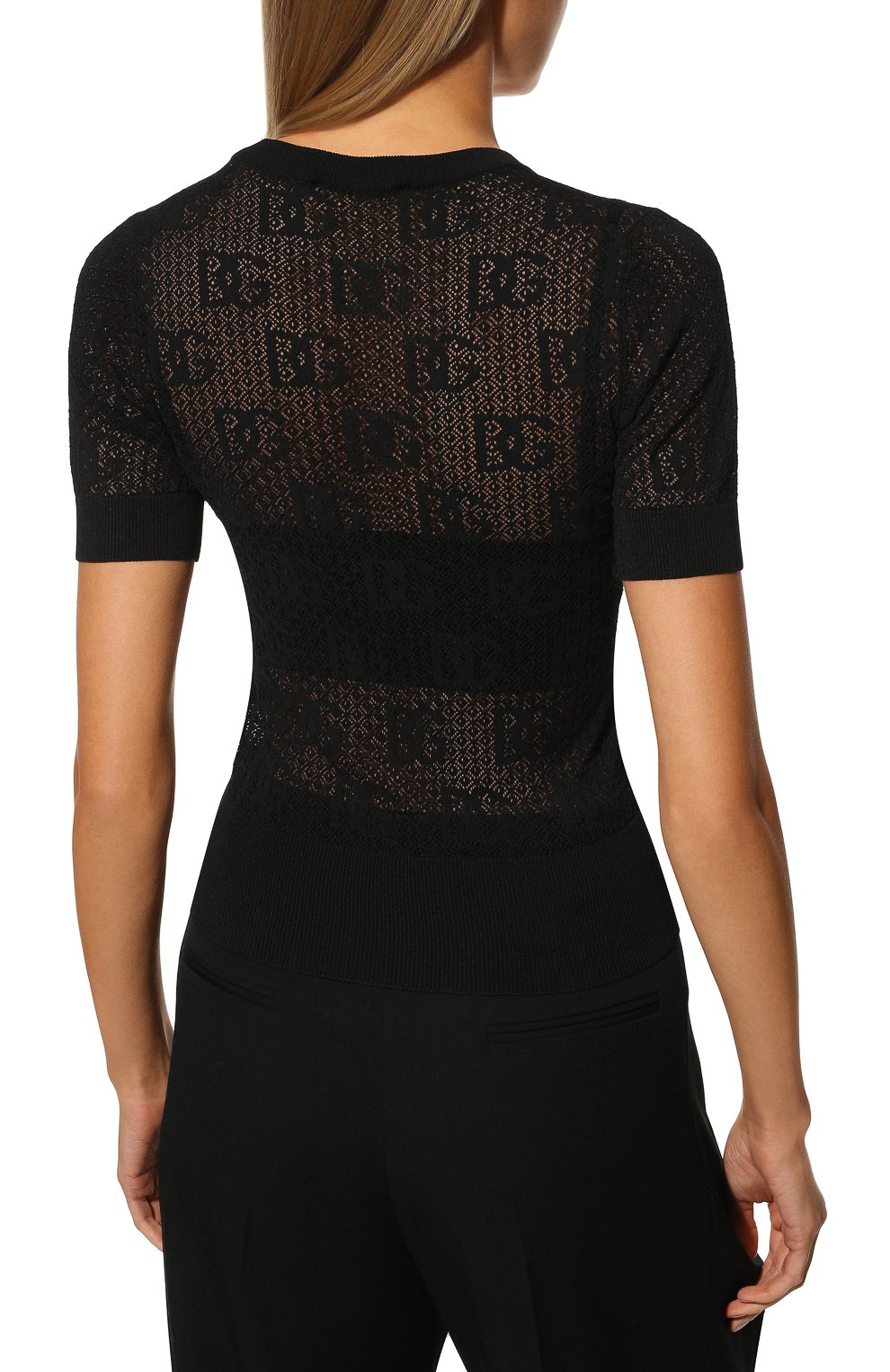 Пуловер из вискозы DOLCE & GABBANA, арт. FXI49T/JAIL1, фото 4