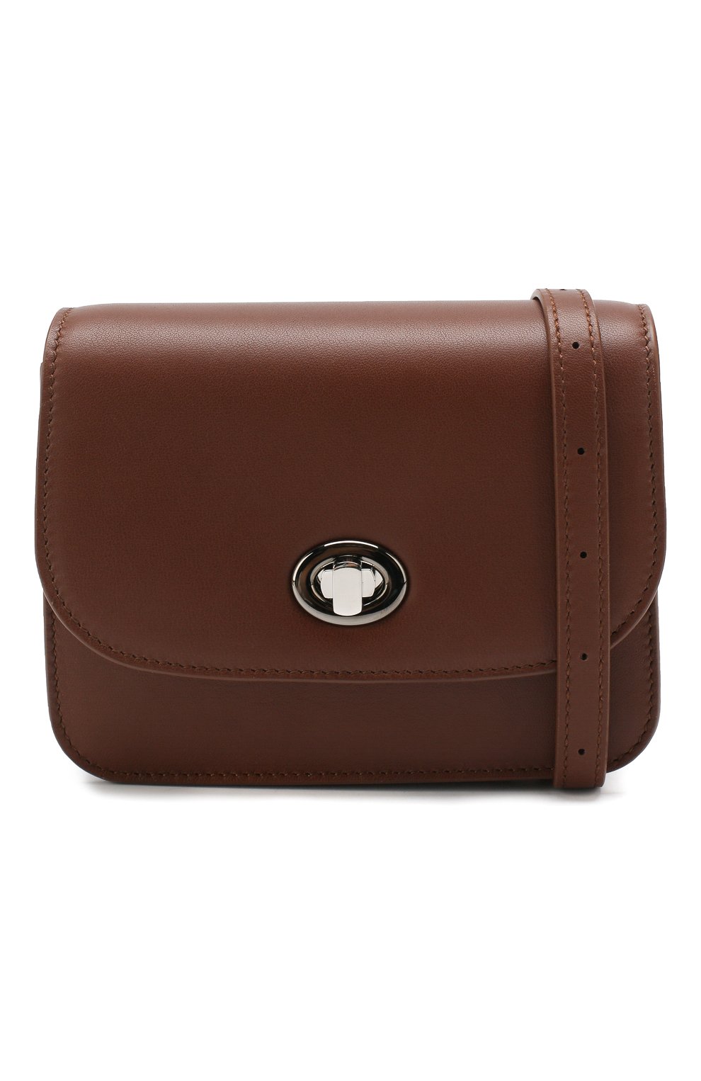 Поясная сумка flap pouch LORO PIANA коричневого цвета по цене 119500 руб., арт. FAI7095, фото 6 Поясная сумка flap pouch LORO PIANA, арт. FAI7095, фото 6