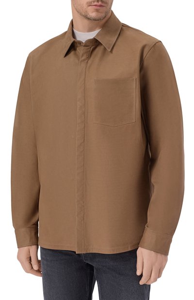 Кожаная рубашка MVST, арт. M26.2PM.L030/BABYCALF, фото 3