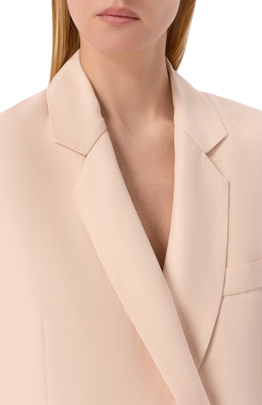 Жакет изо льна и вискозы Ruban RSS26-3.1.54.31 Кремовый  RSS26-3.1.54.31 Фото 5