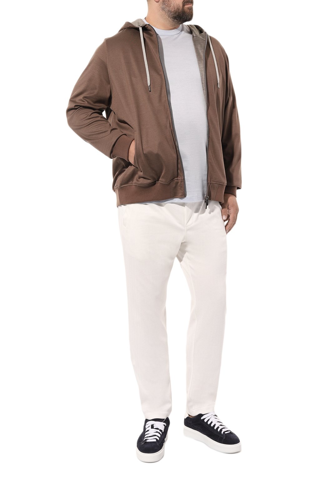 Толстовка из хлопка и шелка MVST, арт. 13M415/B000/MUST.B&T, фото 2