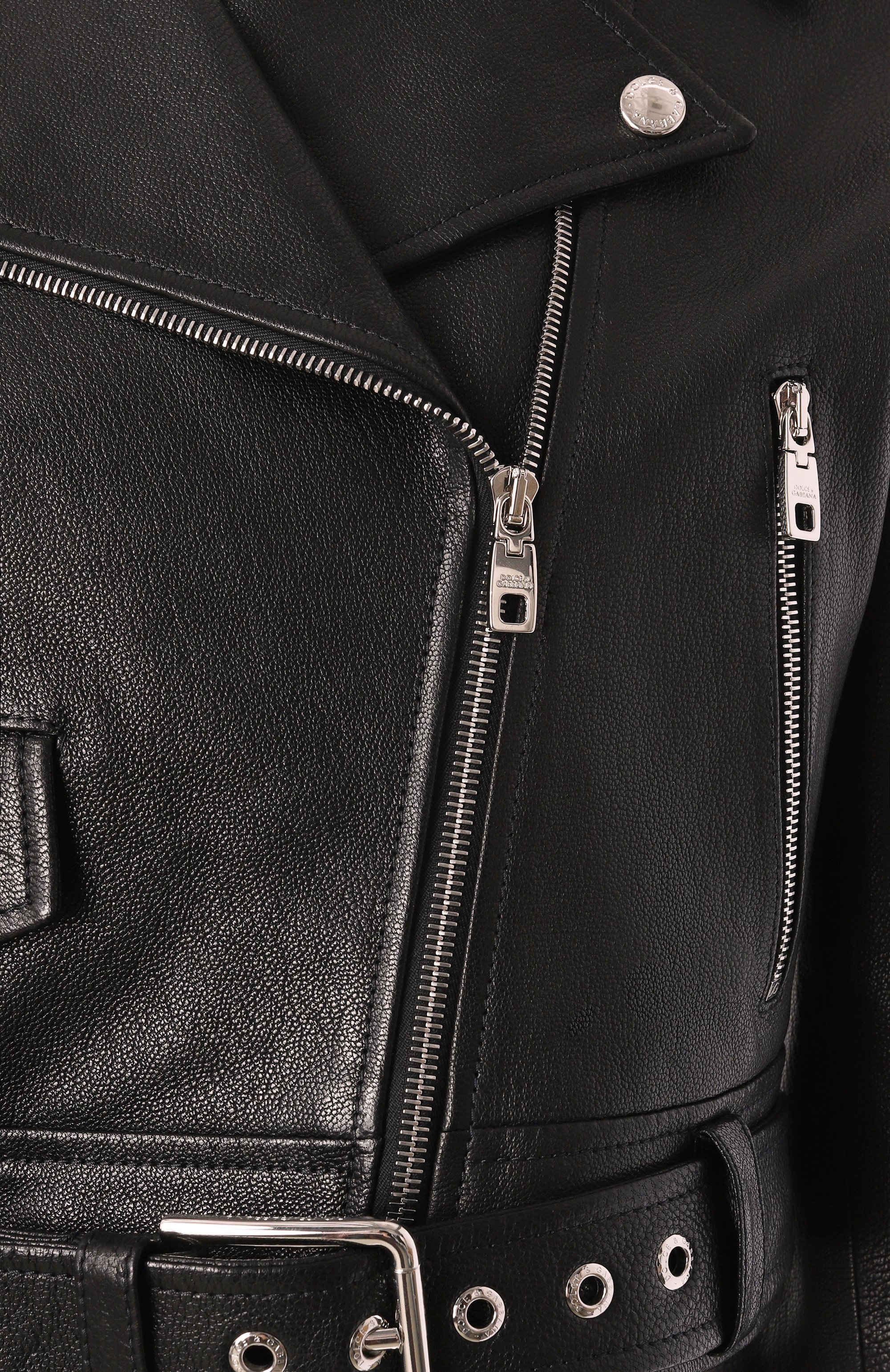 Кожаная куртка DOLCE & GABBANA, арт. F9R87L/HULVJ, фото 6