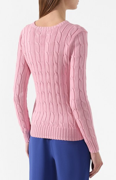 Хлопковый пуловер POLO RALPH LAUREN, арт. 211580009/0S191C09, фото 4