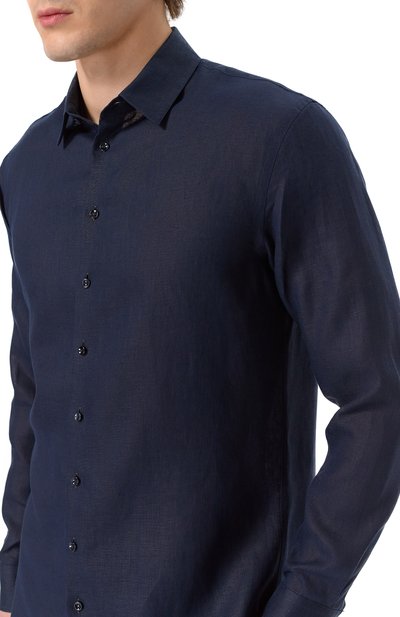 Льняная рубашка GIORGIO ARMANI, арт. 8WGCCZ98/TZC62, фото 5