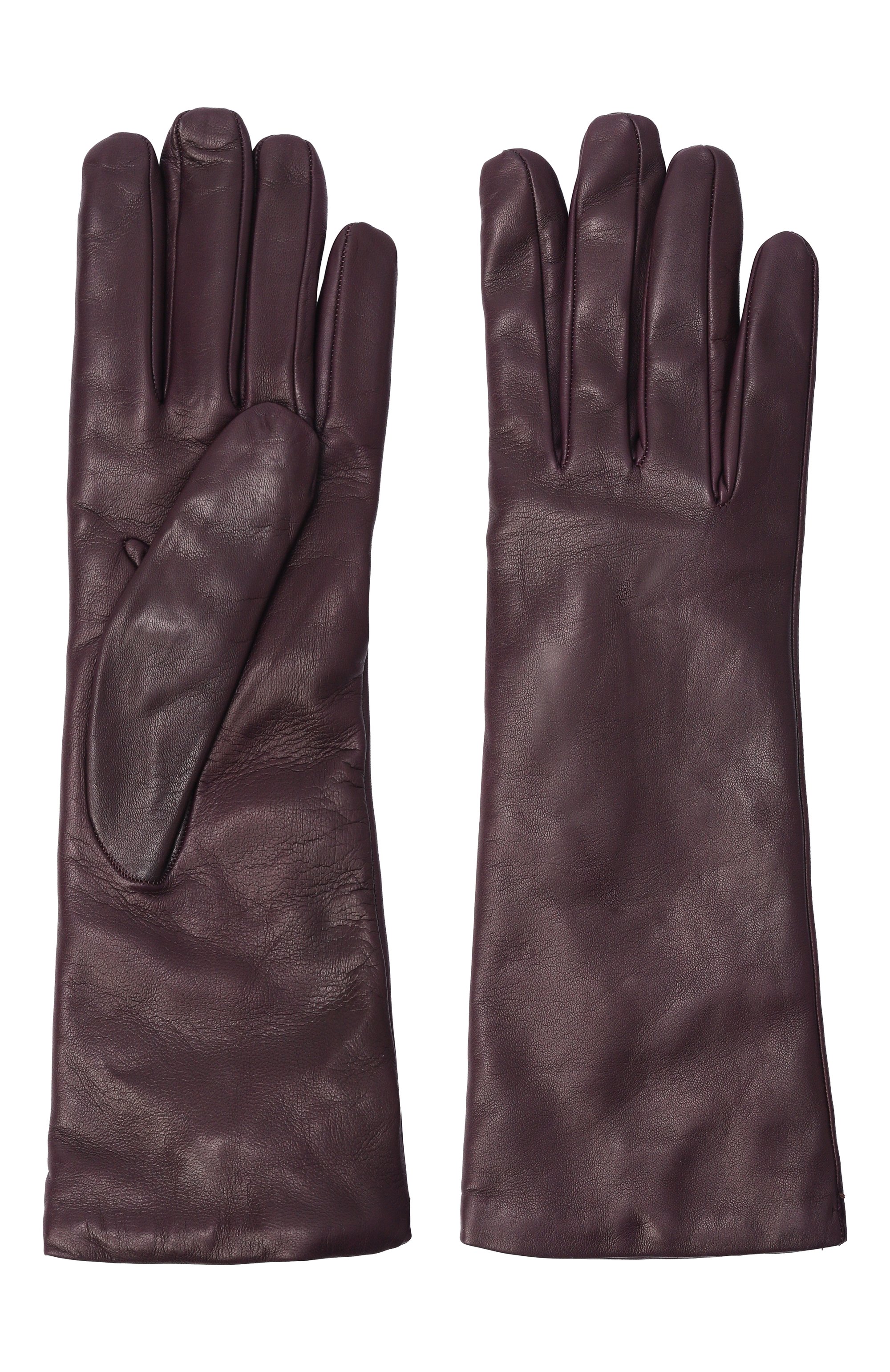Кожаные перчатки MVST, арт. SG12/304 4BT-RU VI0LA1/NAPPA CASH LINED, фото 2