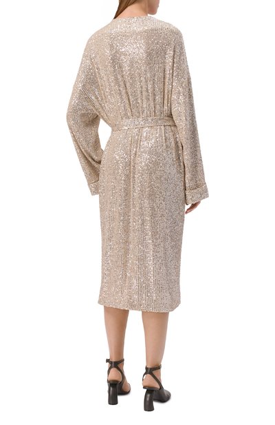 Платье-халат с отделкой пайетками PERVERT, арт. PE25/DR02/90-92-32, фото 4