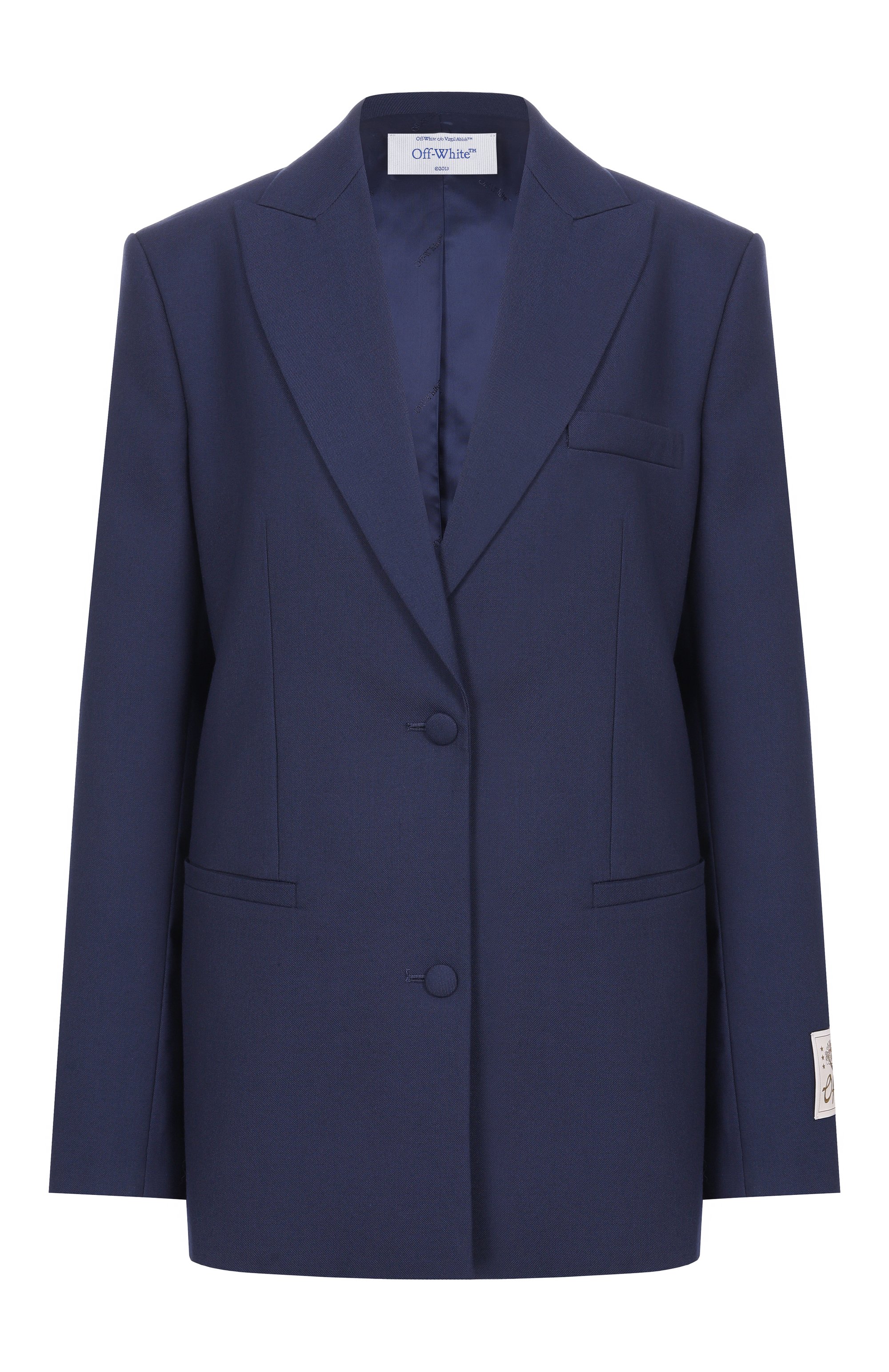 Жакет из шерсти и лиоцелла OFF-WHITE, арт. 0WEF099F25FAB001, фото 1