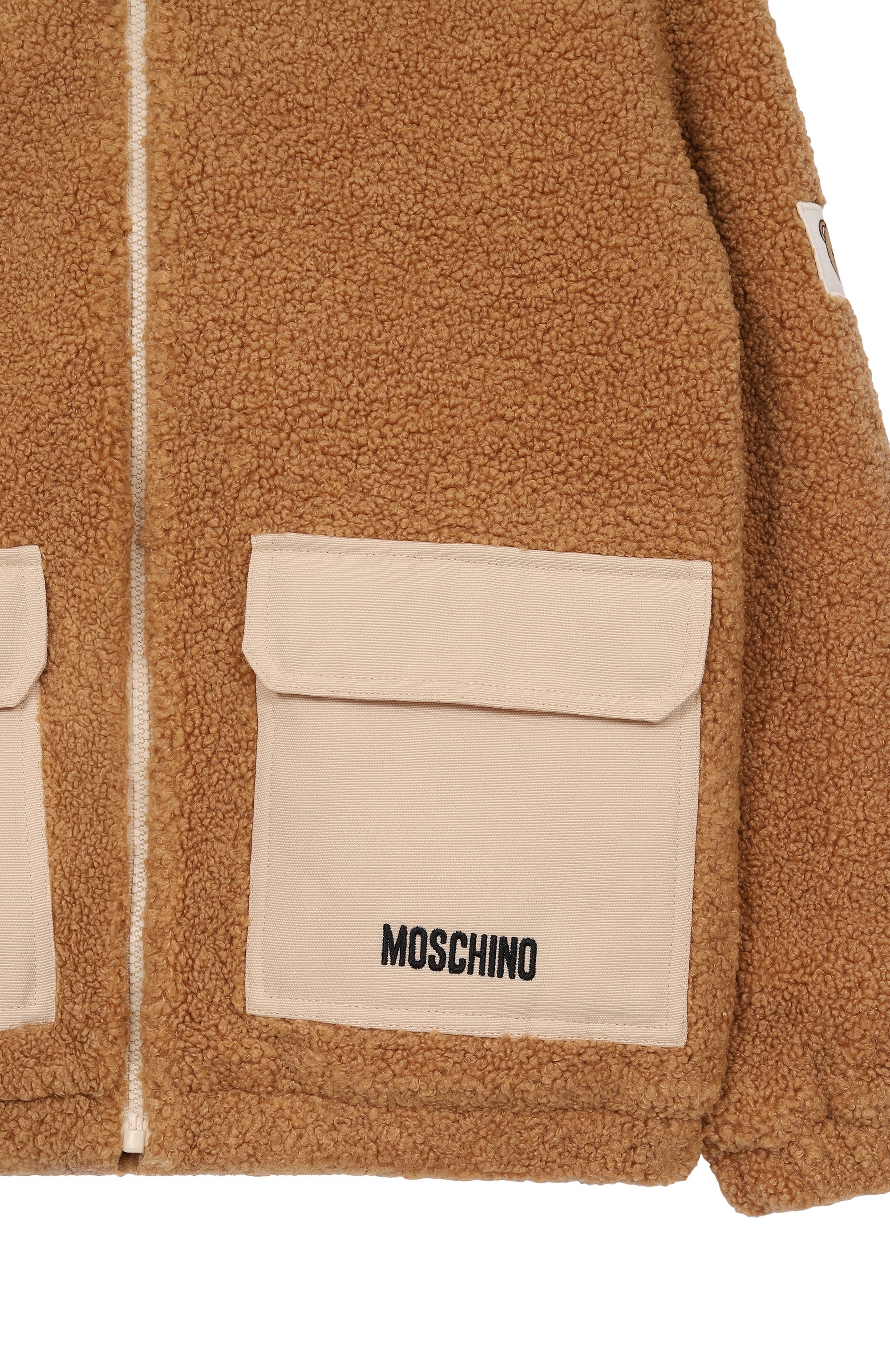 Куртка из экомеха MOSCHINO, арт. HUA008/LIA00/4-8, фото 3
