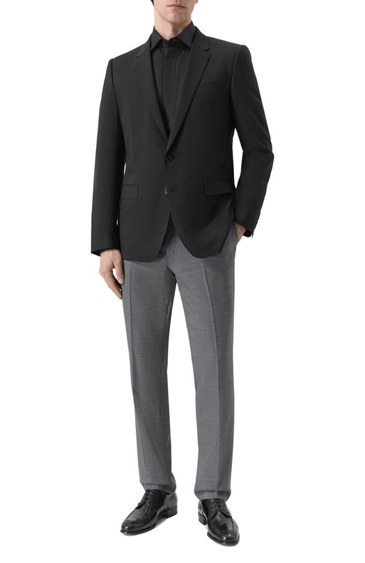 Хлопковая сорочка Zilli TUXA01M010004211U Чёрный  TUXA01M010004211U Фото 2