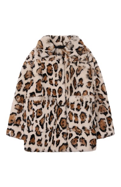 Шуба из кролика YVES SALOMON ENFANT, арт. 20WEM307XXREXX/B1852/12-14