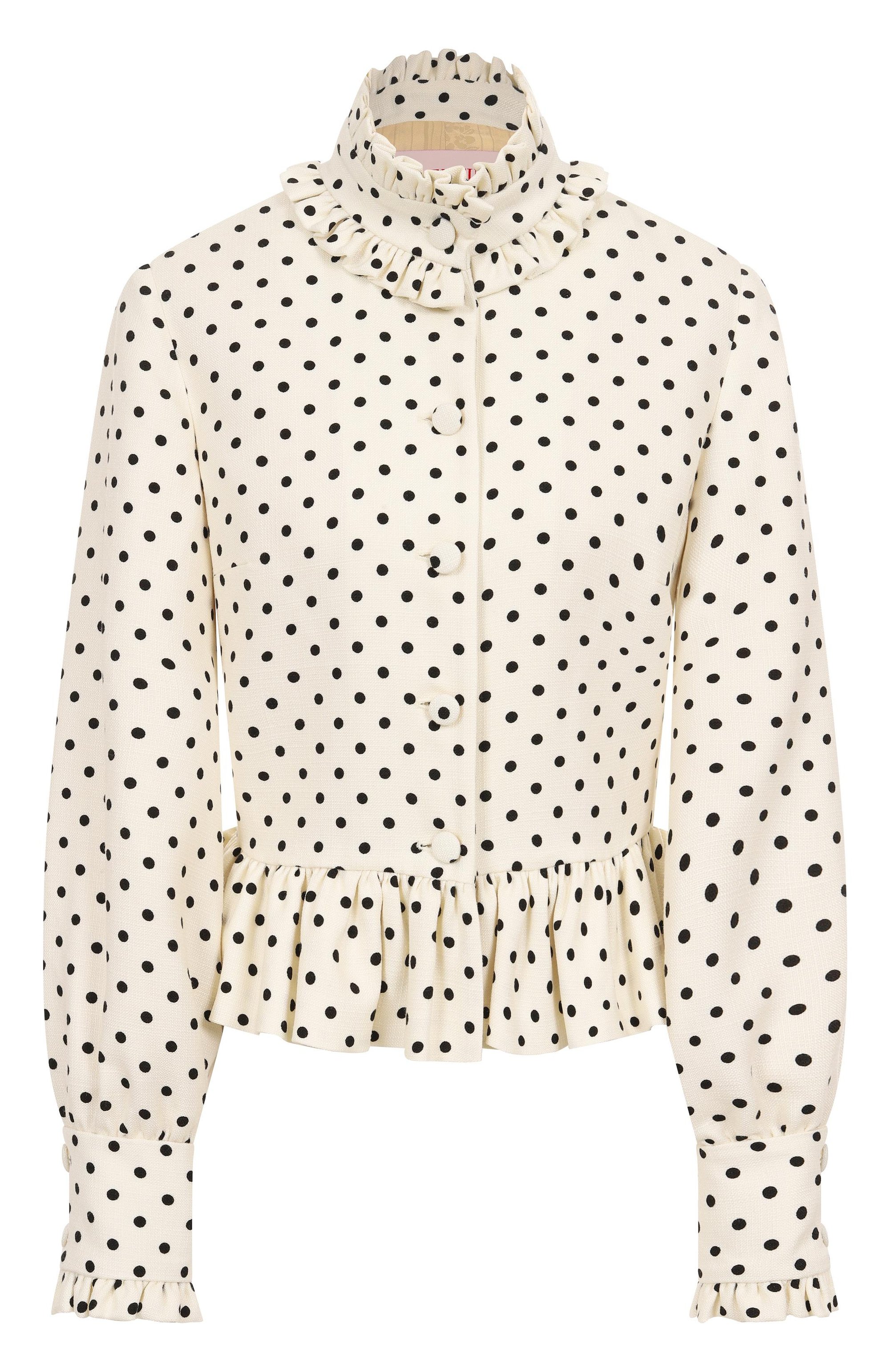 Жакет из вискозы VALENTINO кремового цвета по цене 398000 руб., арт. 6B0CE4A098S, фото 1 Жакет из вискозы VALENTINO, арт. 6B0CE4A098S, фото 1