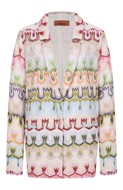 Женский жакет из вискозы и хлопка MISSONI, арт. DS25SF0F/BR0132
