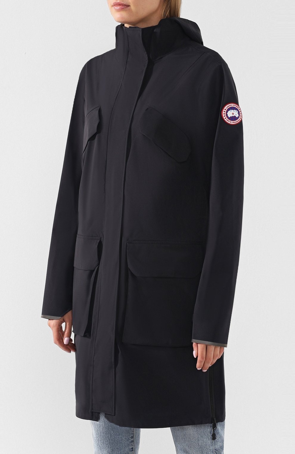 Парка seaboard CANADA GOOSE черного цвета по цене 92950 руб., арт. 5607L, фото 3 Парка seaboard CANADA GOOSE, арт. 5607L, фото 3