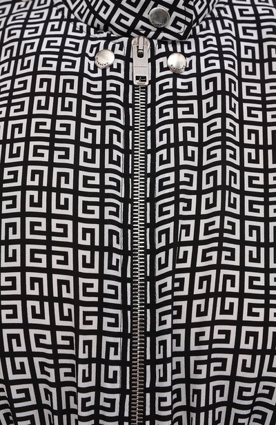 Шелковое платье GIVENCHY черно-белого цвета по цене 157000 руб., арт. BW215213UA, фото 5 Шелковое платье GIVENCHY, арт. BW215213UA, фото 5