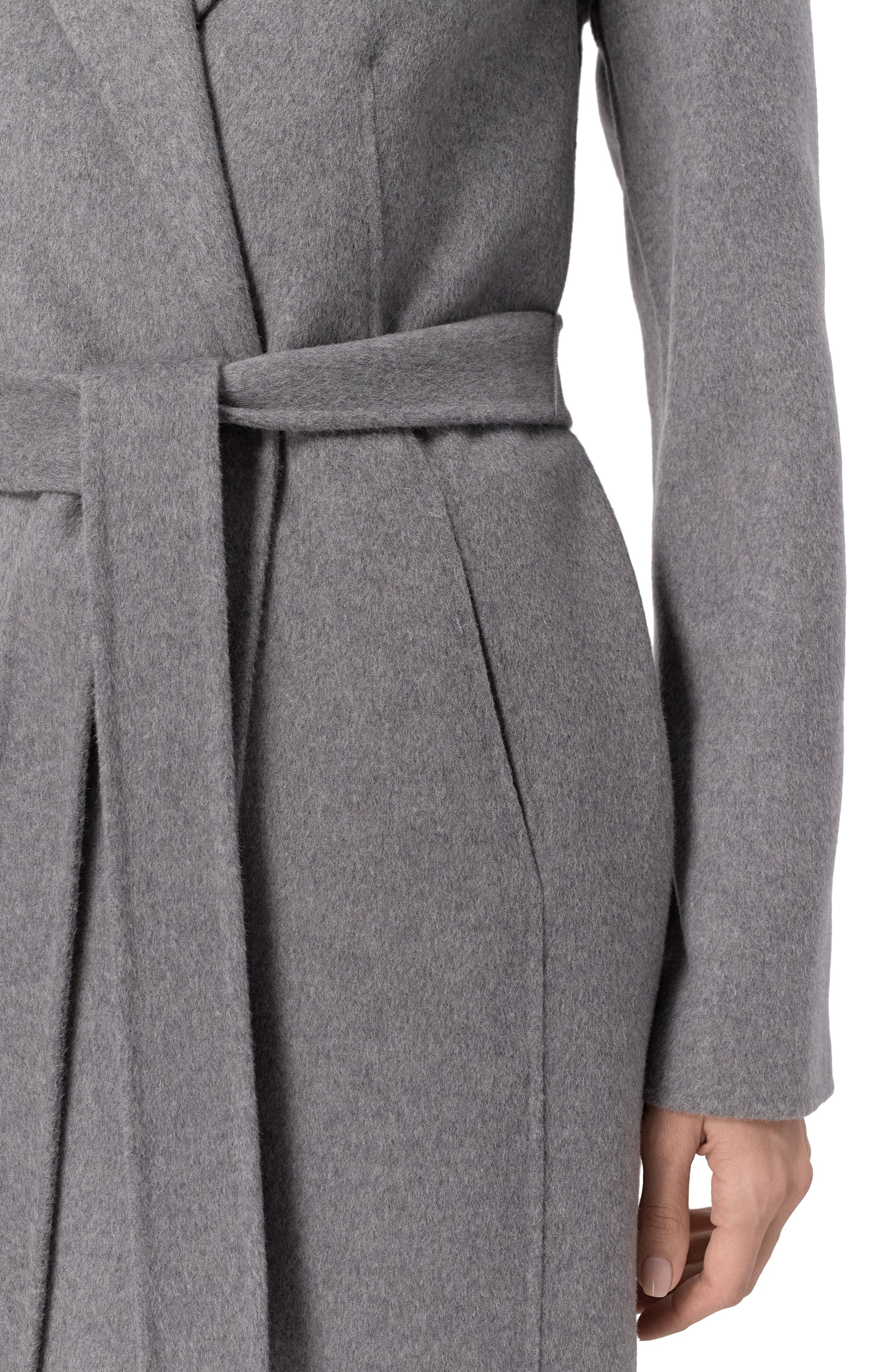 Шерстяное пальто BOSS, арт. 50541513, фото 5