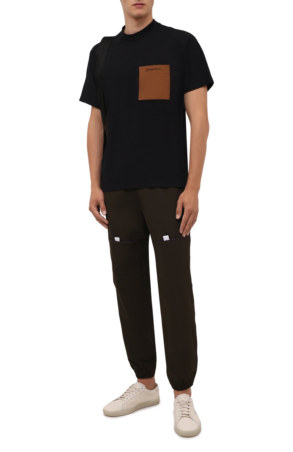 Хлопковая футболка JACQUEMUS, арт. 216JS004-2290, фото 2