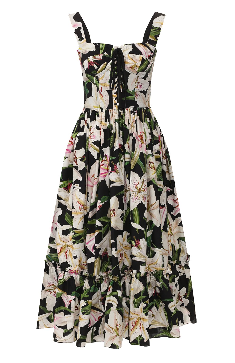 Хлопковое платье DOLCE & GABBANA, арт. F6E3XT/HS5E0, фото 1