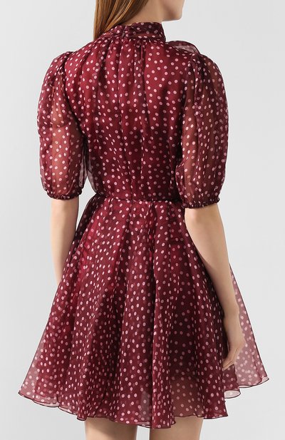 Шелковое платье DOLCE & GABBANA, арт. F6H7QT/IS1BX, фото 4