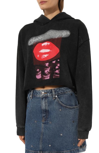 Хлопковое худи HUGO, арт. 50524058, фото 3