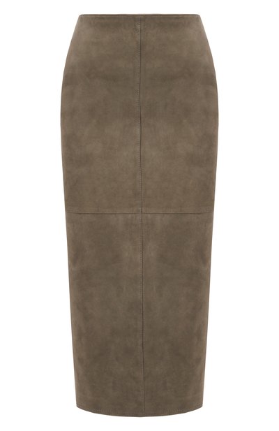 Женская замшевая юбка WEEKEND MAX MARA, арт. PALA