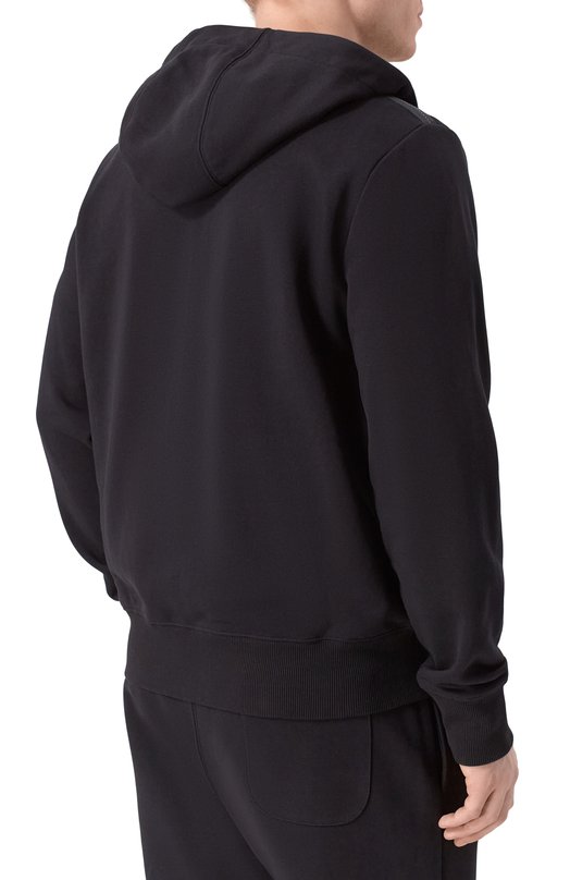 Хлопковая толстовка Parajumpers 26SM-PM FLE Y24 Чёрный  26SM-PM FLE Y24 Фото 4