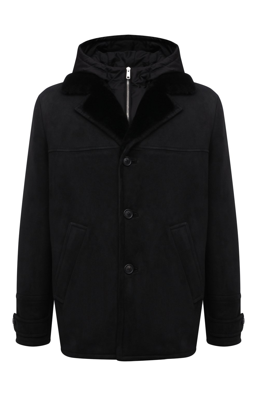 Комплект из дубленки и жилета PRADA, арт. UPS544-889-F0002, фото 1