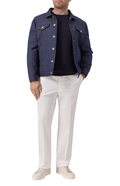 Хлопковая футболка BRUNELLO CUCINELLI, арт. M0B137427W, фото 2