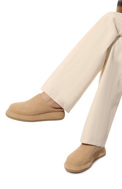 Замшевые сабо JACQUEMUS, арт. 22H226FO043, фото 3