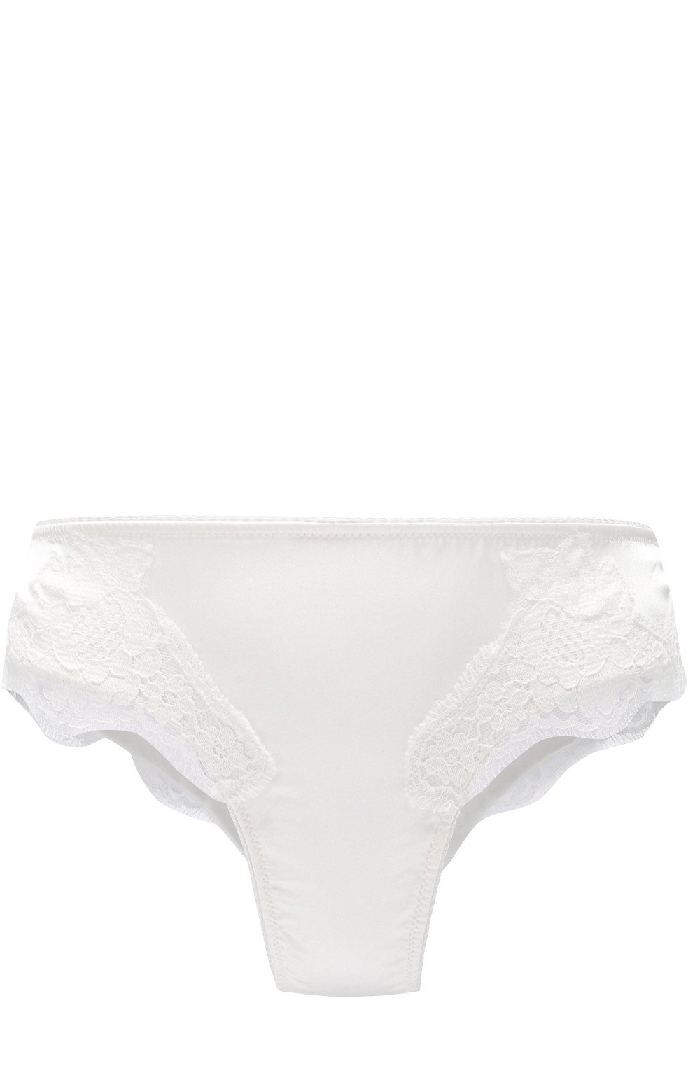 Шелковые трусы с кружевной отделкой DOLCE & GABBANA, арт. 0122/02A02T/FUADG, фото 1