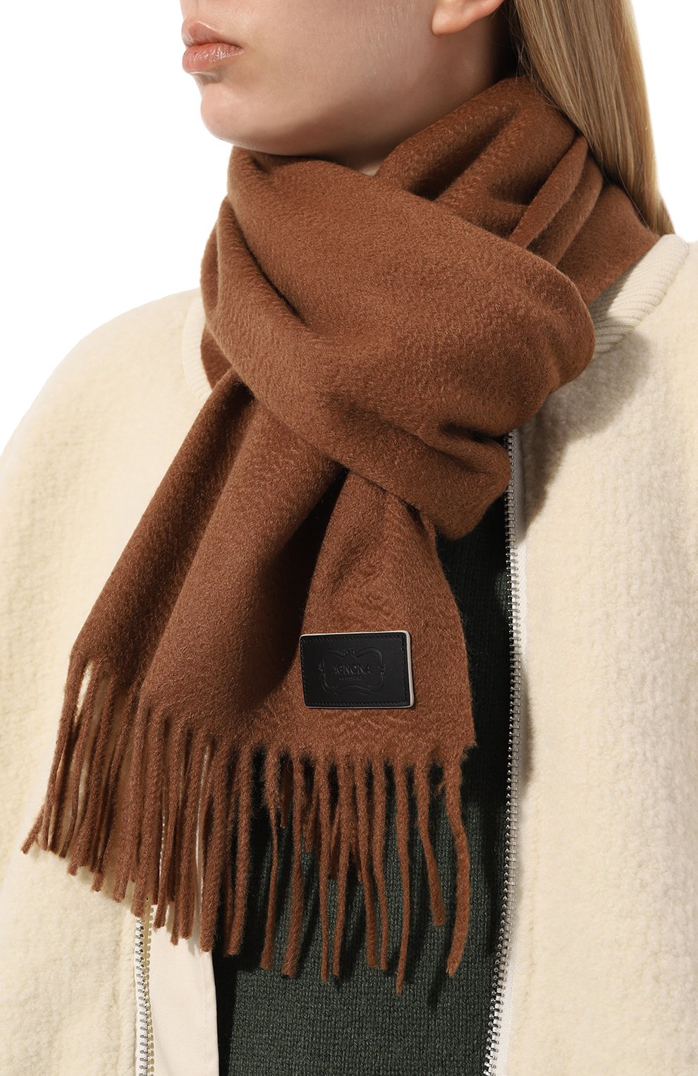 Кашемировый шарф AGNONA, арт. AS04Z7E/H7041E, фото 2