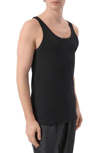 Хлопковая майка DOLCE & GABBANA, арт. M8C19J/0UAIJ, фото 3