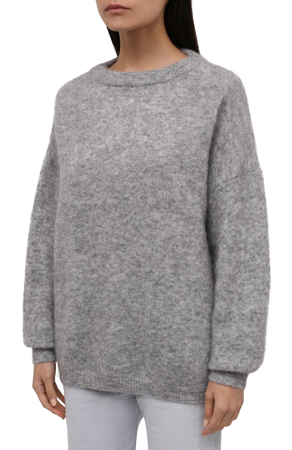 Свитер ACNE STUDIOS серого цвета по цене 34050 руб., арт. A60195, фото 3 Свитер ACNE STUDIOS, арт. A60195, фото 3